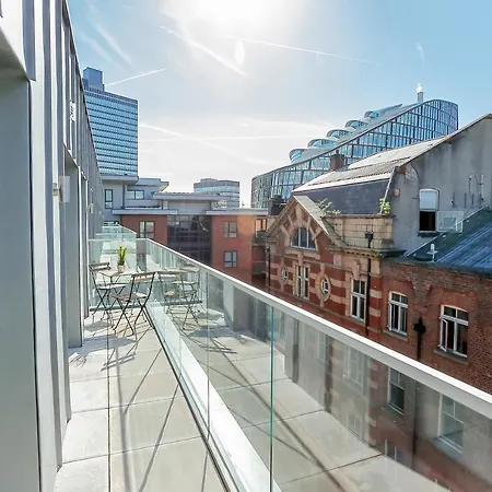 Hilltop Serviced Apartments- Northern Quarter Manchester Exterior foto
